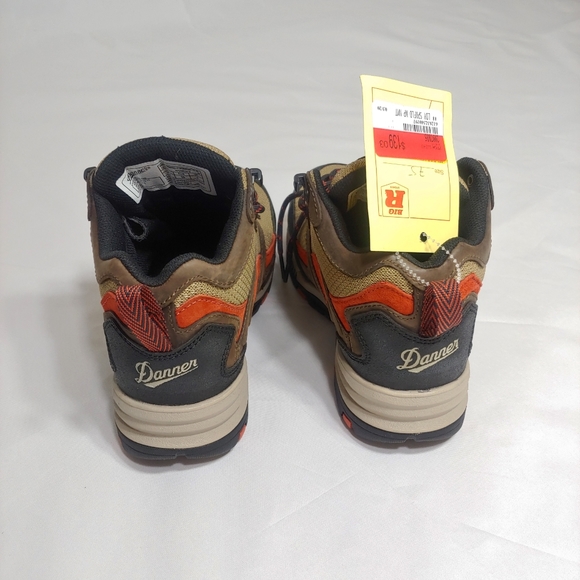 Danner Springfield Women Boots NMT Safety Toe brown bronze Sz 7.5 New - Picture 5 of 7